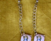 Shiva Postcard Charm Earrings