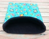 Mr. Roboto Cozy Cave-Snuggle Sack-Burrow Bed for Cats, Small Dogs or Pocket Pets