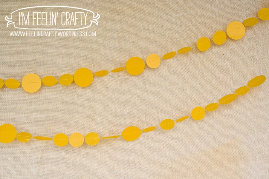 Pirate Party 'Gold Coin' Garland