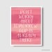 Don't Worry About Tomorrow God is Already There - Ombre - Pink - Tie Dye - Christian - God - Faith - Typography Print - 8x10