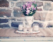 As Featured in Dream Weddings- Rustic Wood Slice Centerpiece Stands Set of 5 Extra Large