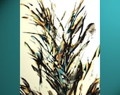 Spring Sale - Abstract Expressionism Art - Into The Raw Flame 1 - Modern Abstract Original Painting -  582.102310 - Abstract Painting