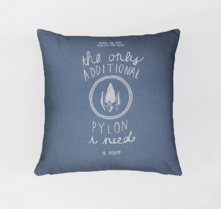 Starcraft 2 - The only additional pylon I need is you cushion