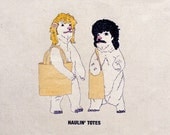 Haulin' Totes Canvas Shoulder Totebag