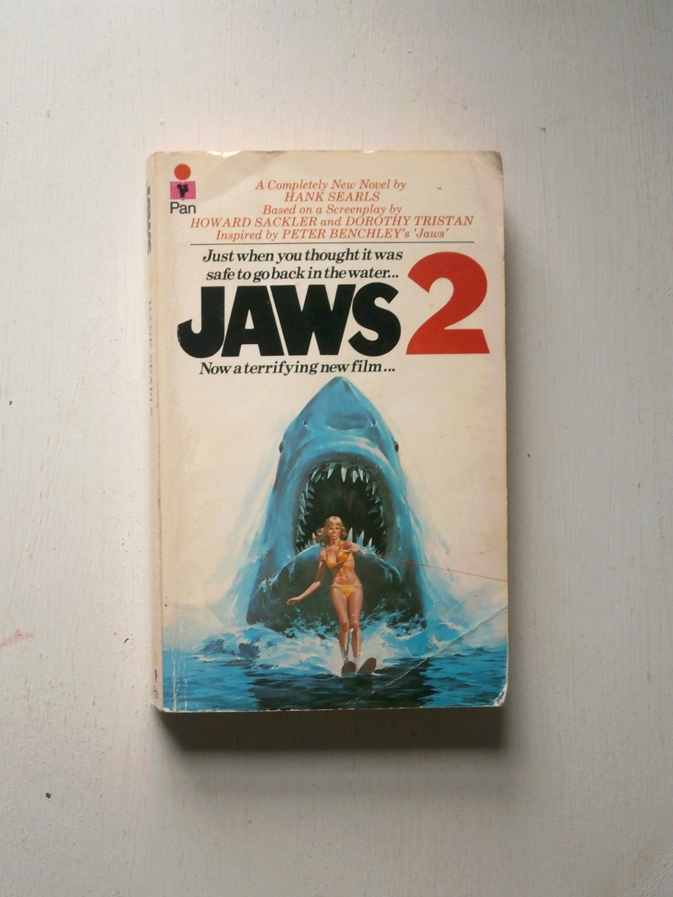 Vintage book Jaws 2 Hank Searls