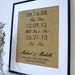 Rustic Wedding Sign on Burlap