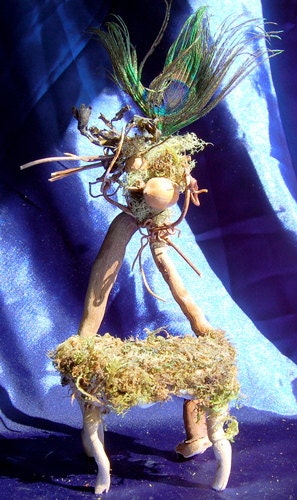 SALE Fairy Wee adorable cute Faerie magic Elves Pixie Enchanted OOAK Fae chair throne
