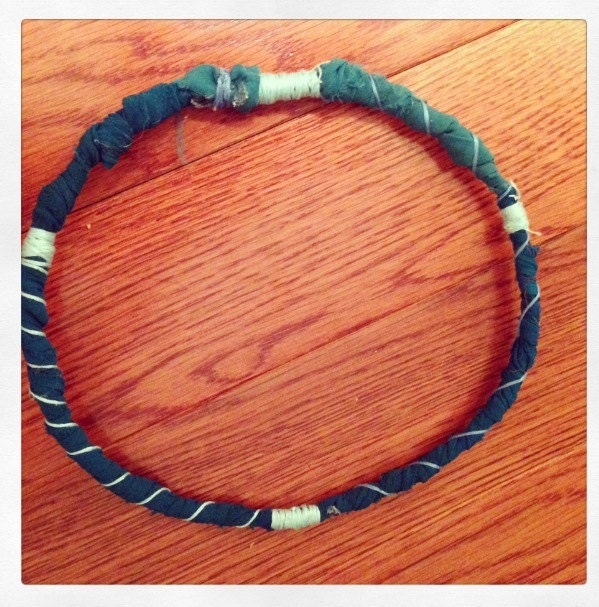 Green Wire Headband/Bunwrap