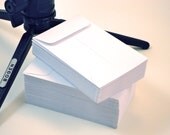 100 Mini White Envelopes 2 1/4" x 3 1/2" (57mm x 88mm)
