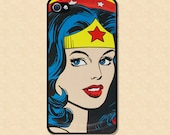 Wonder Woman Iphone case Iphone 4 case cool awesome Iphone 4s case cute iphone case