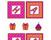Happy Birthday Banner, Printable DIY Party Accessory, Birthday Party Decoration