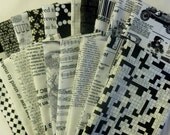 Love Me Some Black and White- Fat Quarter Bundle