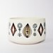 Mid Century Scandinavian Design Norwegian Vintage Ceramic Sugar Bowl Egersund Kitchenware Autumn Home Decor