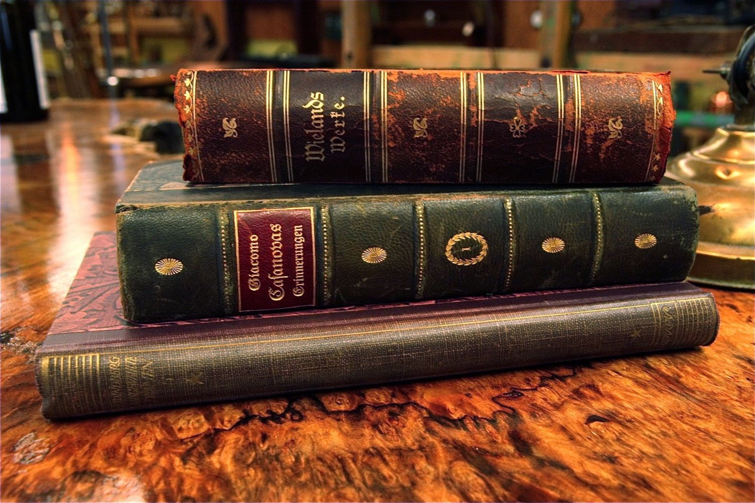 Collection of 3 Antique German Books