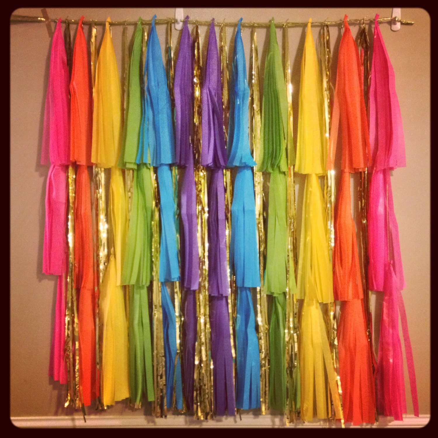 Photo booth backdrop wedding party