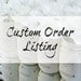 Custom Order for Nicole Alexander