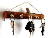 Adirondack Key hook holder- Key hanger - Key racks - Reclaim Wood Handmade