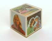 Retro Photo Cube - Vintage, Picture Frame