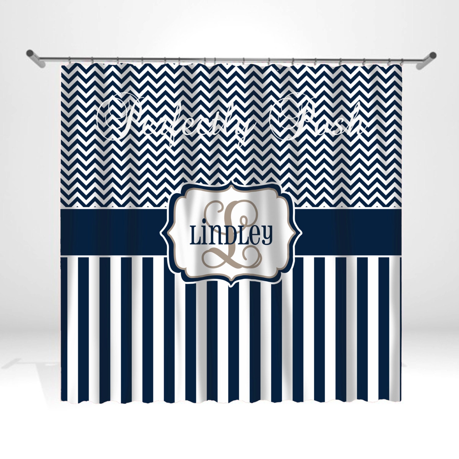 Personalized Shower Curtain