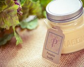 Pumpkin Soufflé Scented Soy Candle in 8oz Mason Jar