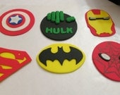 Superhero Inspired Fondant cake Toppers Il_170x135