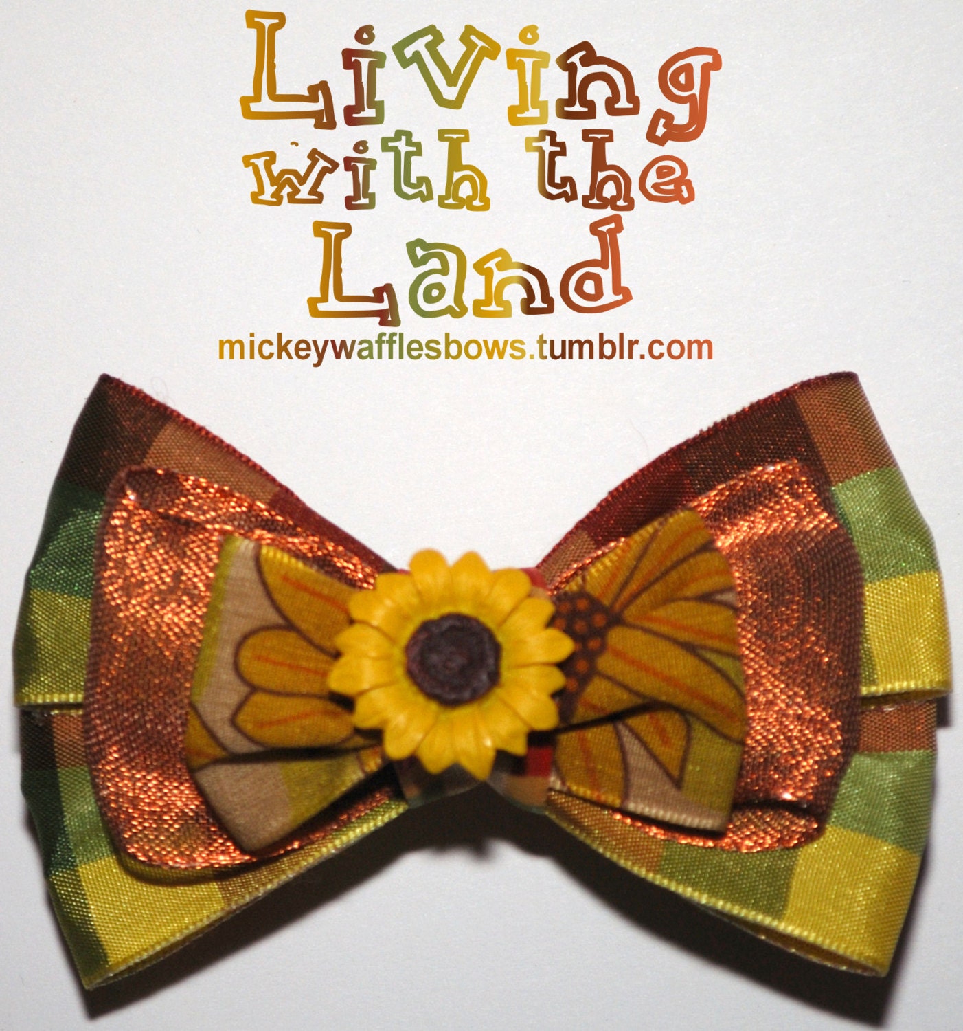 Living with the Land Hair Bow