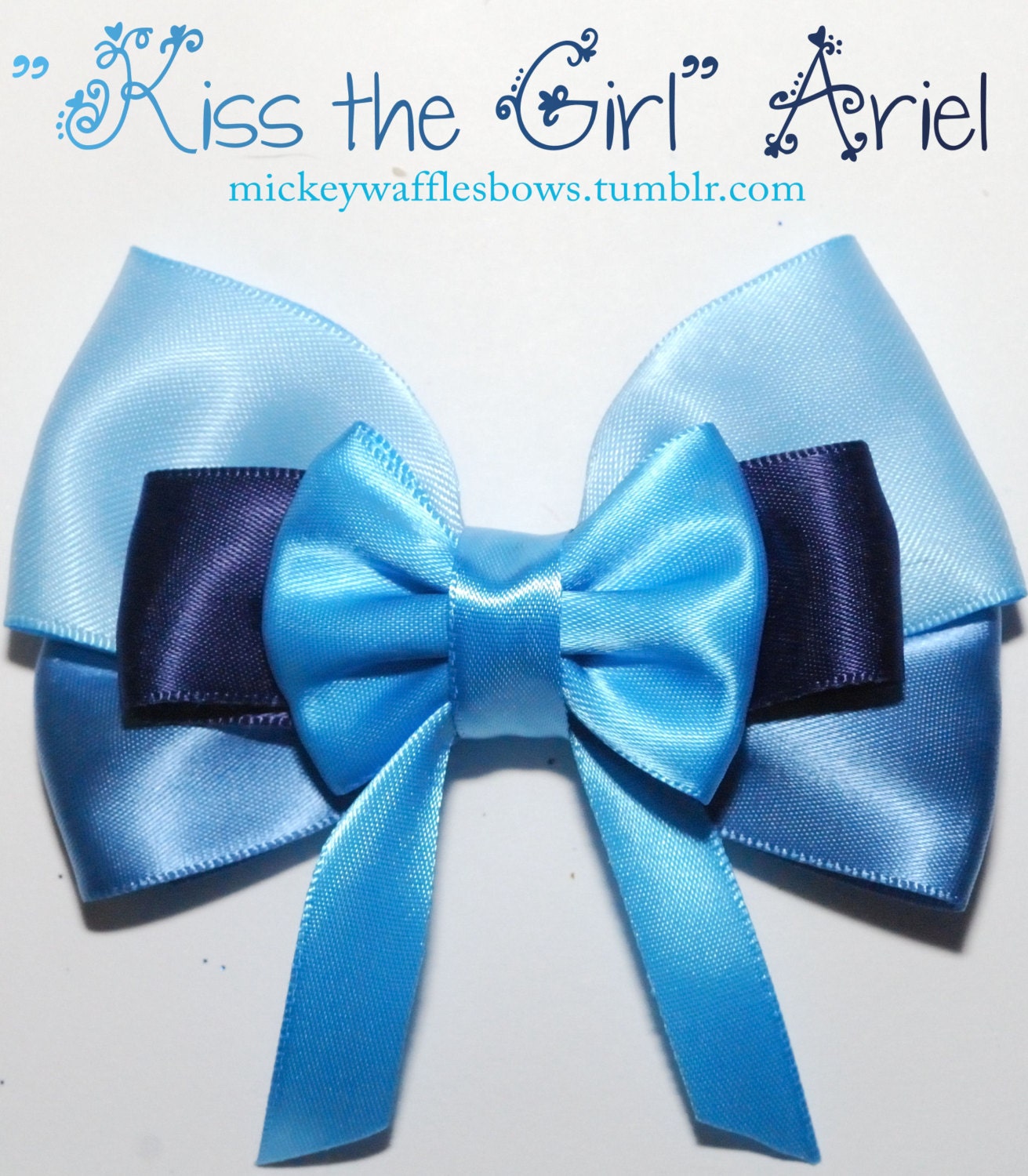 Kiss the Girl Ariel Hair Bow