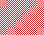 Riley Blake - Little Stripe in Red - 1 yard