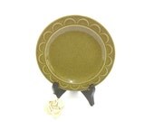 Decorative Saucer - Avocado Green 6 1/4 Inch Plate
