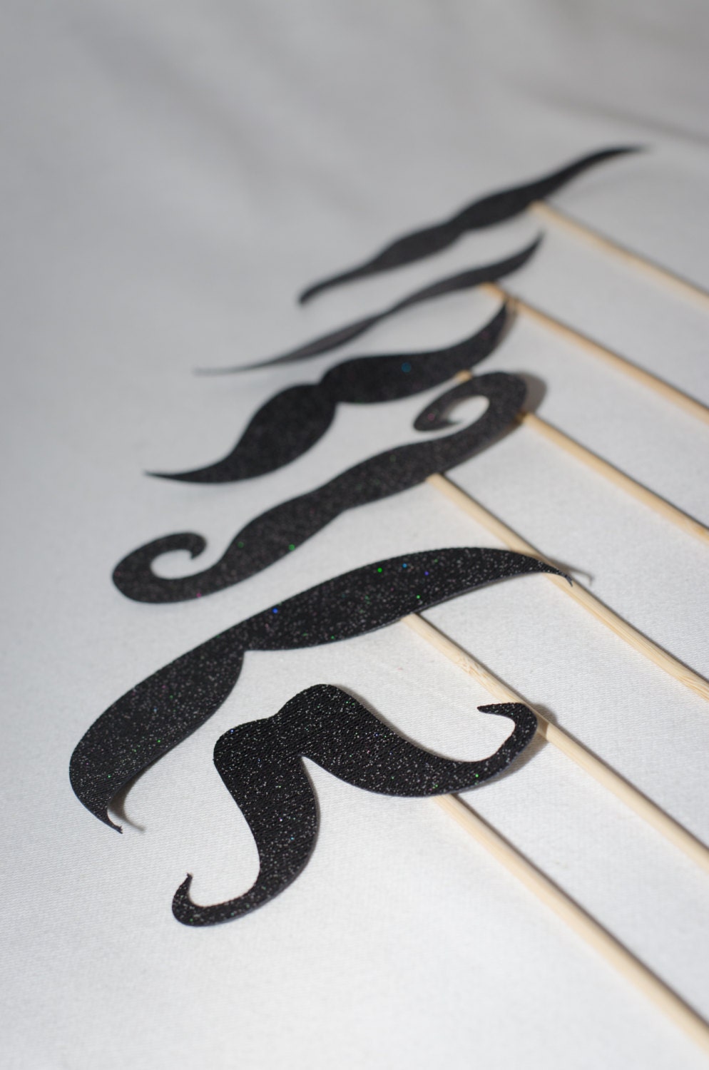 Photo Booth Props - Glitter Mustaches