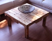 The Tina. Custom (made to order) Coffee Table of reclaimed wood.