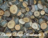 Tree Slice Confetti, 10 cups,Wood Slice Confetti, Rustic Wedding Confetti, Rustic Wedding Wood Slices, Rustic Wedding Decorations