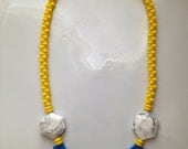 Howlite Spike Necklace