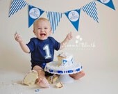 CAKE SMASH BANNER - Personalized with Name and Age