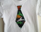 Boys/Toddler Dinosaur Tie Shirt 12month 18month 24month 2T 3T 4T 5T
