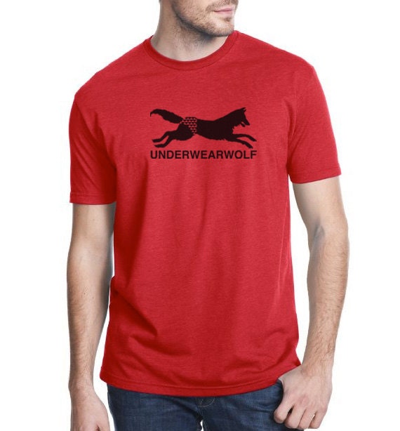 Underwearwolf. Men's t-shirt.