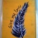 Ed Sheeran inspired art canvas.