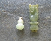 Carved Hand and Chinese HuluPendant