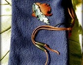 Small Buttery Soft Anti-pill Fleece Flute bag/case/holder