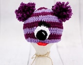 Toddler Monster Hat Crochet Beanie - Custom Request Designs, Colorful, Original, and Unique As the Child Who Wears it Made to Order