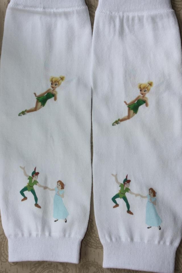 Peter Pan inspired leg Warmers