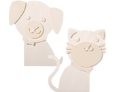 Animal Wood Shapes - 2 Dimensional - Kids Wood Craft Supplies Il_170x135