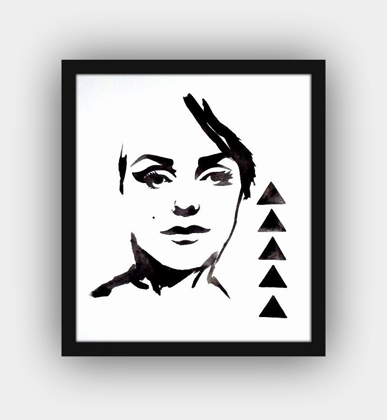 Print - Geometric Beauty - Print from an Original Watercolor