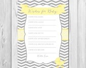 INSTANT DOWNLOAD - Well Wishes for Baby - You Are My Sunshine Theme - DIY - Printable Il_170x135