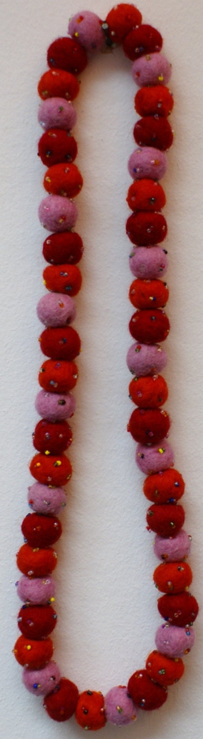 FELT NECKLACE sicilian siesta