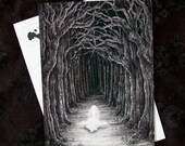 Postcard "Whisper" -A5 (5.8"x8.3")