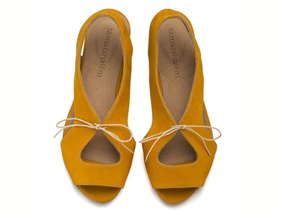 NEW ARRIVALS, Lola Yolk, Yellow Sandals