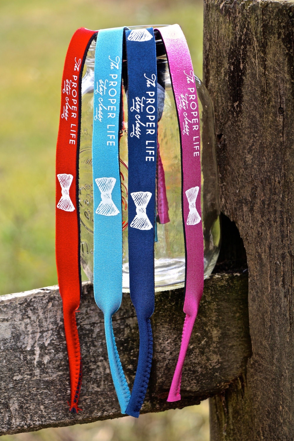 LIGHT BLUE - "The Proper Life" Croakies