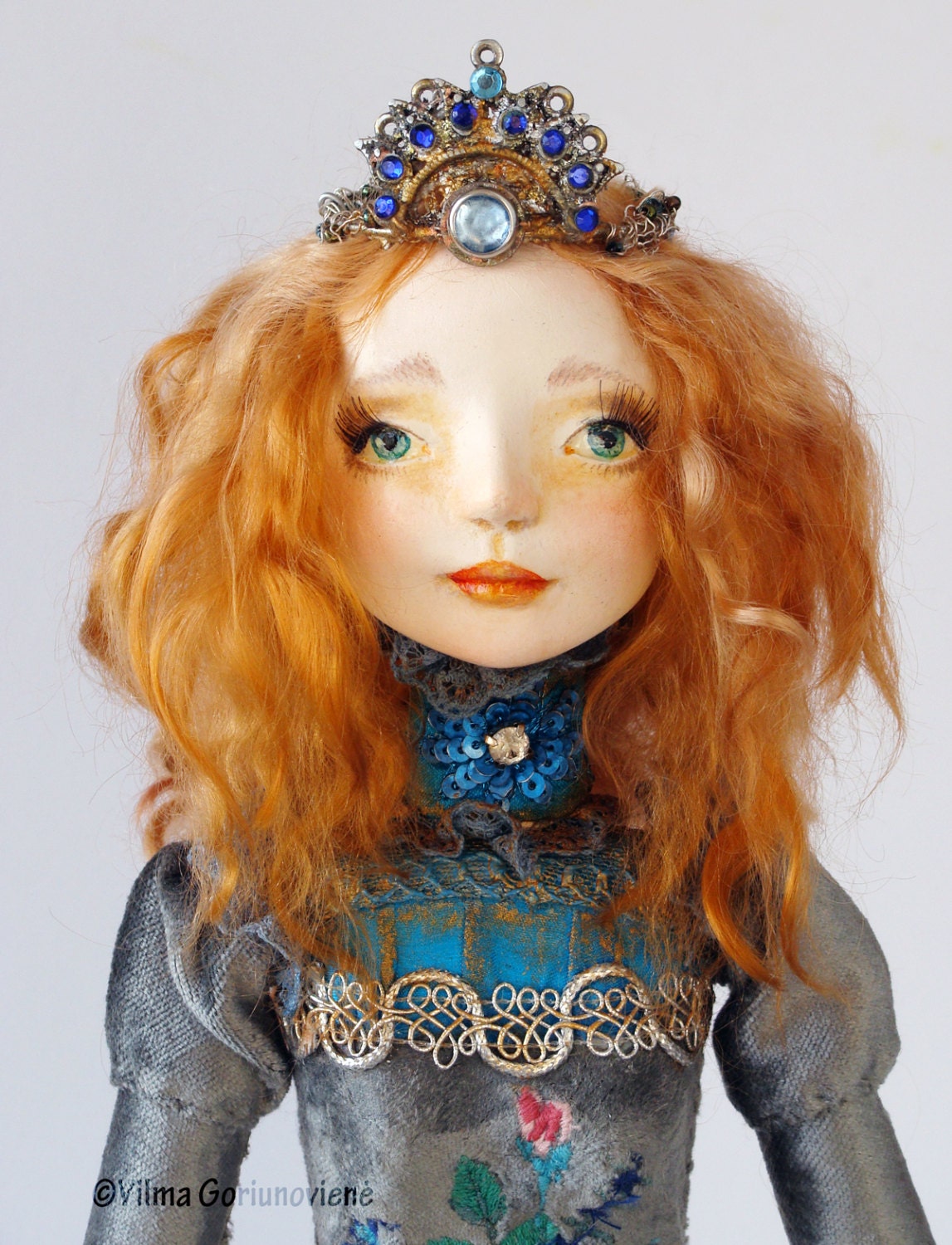 OOAK Art doll Mimosa
