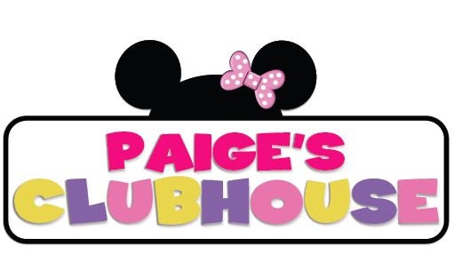 Customized DOUBLE Minnie Style Sign- Mickey Mouse Clubhouse -Graphic ONLY